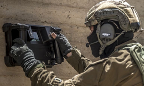 Sees through walls radar